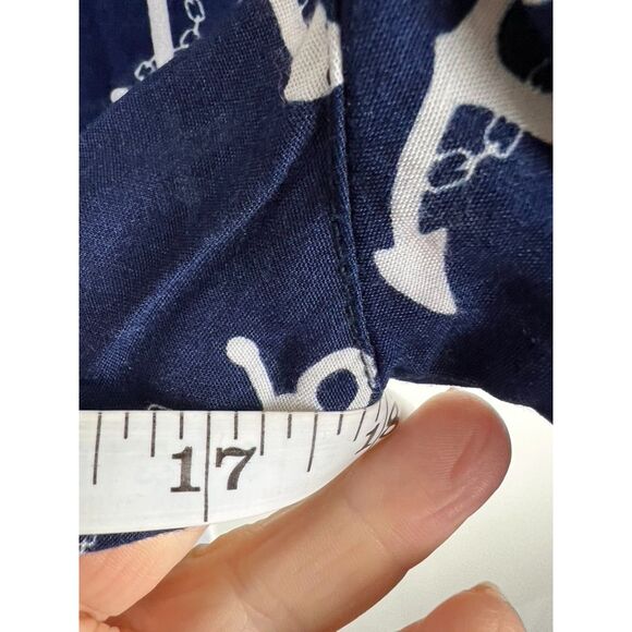 Escapada Anchor Print Shift Dress | Size Small | Ready to Captain Your Closet - Picture 7 of 7